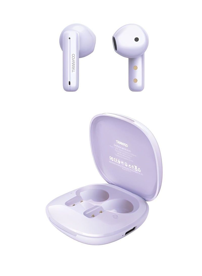 TRANYOO TM-25 Wireless Stereo Headphone Ultra Thin Size Design TWS with Bass - Image 1